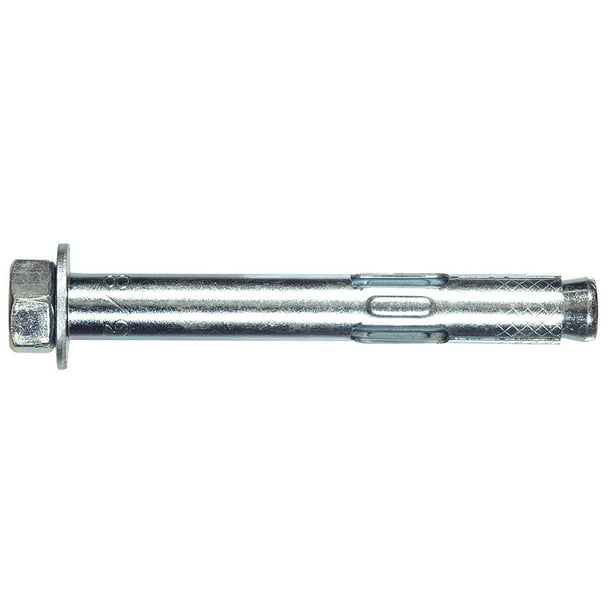 Pack of 12 1/2 X 6 Stainless Steel Hex Head Sleeve Anchors
